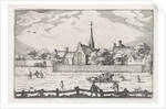 leper house in Haarlem by Claes Jansz. Visscher II