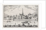 leper house in Haarlem by Claes Jansz. Visscher II