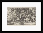 Boar Hunt by Claes Jansz. Visscher II