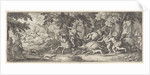 Boar Hunt by Claes Jansz. Visscher II