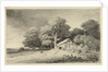 Farm on a road by Remigius Adrianus Haanen