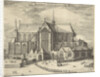 Nieuwe Kerk Amsterdam by Claes Jansz. Visscher II