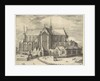 Nieuwe Kerk Amsterdam by Claes Jansz. Visscher II