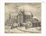 Nieuwe Kerk Amsterdam by Claes Jansz. Visscher II