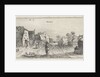 View of the village Diemen by Claes Jansz. Visscher II