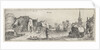 View of the village Diemen by Claes Jansz. Visscher II