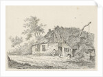 Farm with farmer and rancher by Egbert van Drielst