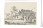 Farm with farmer and rancher by Egbert van Drielst