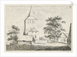 Church tower by baron Reinierus Albertus Ludovicus van Isendoorn à Blois