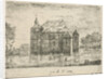The Castle Cannenburch Vaassen seen from the back by baron Reinierus Albertus Ludovicus van Isendoorn à Blois