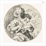 Woman with child in arms by Caspar Jacobsz. Philips