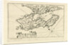 Map of the island of Corfu Greece by Jacob Peeters