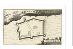 Map of the fortress Chielafa by Jacob Peeters