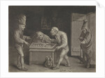 Backgammon players by Jan van der Bruggen