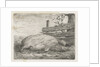 Lying boar by Jacobus Cornelis Gaal