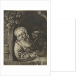 Couple in a window opening by Adriaen van Ostade