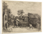 Farmers play bocce by Philippe Lambert Joseph Spruyt