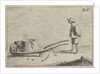 Man with a wheelbarrow by Anonymous