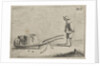 Man with a wheelbarrow by Anonymous