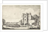 Ruin of castle Brederode by Jan van de Velde II