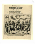Title print of the pamphlet Verclaringe of the Golden Stock, 1618 by Anonymous