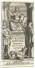 Justice enthroned on base between mental and emperor, Romulus and Remus suckled by the wolf by Lowijs Elzevier III