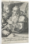 Evangelist Matthew by Hendrick Goltzius