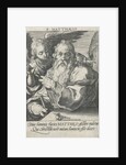Evangelist Matthew by Hendrick Goltzius