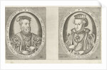 Portraits of William II, Duke of Guelders, and Maria of Austria, Duchess of Guelders by Hieronymus Cock