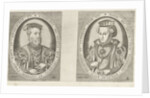 Portraits of William II, Duke of Guelders, and Maria of Austria, Duchess of Guelders by Hieronymus Cock