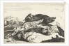 Dogs hunt a boar by Peeter Boel