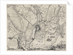 Map of siege and conquest of Sas van Ghent, 1644 by Dirk Stoop