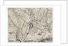 Map of siege and conquest of Sas van Ghent, 1644 by Dirk Stoop
