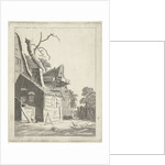 Farmer in a farmhouse by Anthonij van der Haer