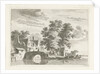 Village view with stone bridge by Anthonij van der Haer