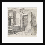 Interior with open door by David van der Kellen III