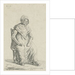 Sitting farmer from Wallonia by Anthonie Willem Hendrik Nolthenius de Man