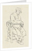 Seated man in an armchair by Anthonie Willem Hendrik Nolthenius de Man