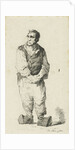 Man on clogs by Anthonie Willem Hendrik Nolthenius de Man