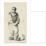 Man on clogs by Anthonie Willem Hendrik Nolthenius de Man