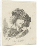 Portrait of Rembrandt by Anthonie Willem Hendrik Nolthenius de Man