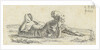 Boy lying in the grass on his belly by Anthonie Willem Hendrik Nolthenius de Man