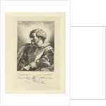 Portrait of a man by Anthonie Willem Hendrik Nolthenius de Man