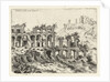 View of the Colosseum and the Palatine by Hieronymus Cock