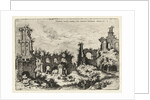 View of the Palatine with the Septizodium by Hieronymus Cock