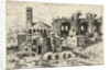 View of the Temple of Romulus and the Basilica of Constantine by Hieronymus Cock
