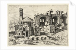 View of the Temple of Romulus and the Basilica of Constantine by Hieronymus Cock