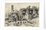 View of the Temple of Romulus and the Basilica of Constantine by Hieronymus Cock