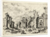 View of the Baths of Diocletian by Hieronymus Cock
