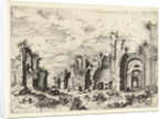 View of the Baths of Diocletian by Hieronymus Cock